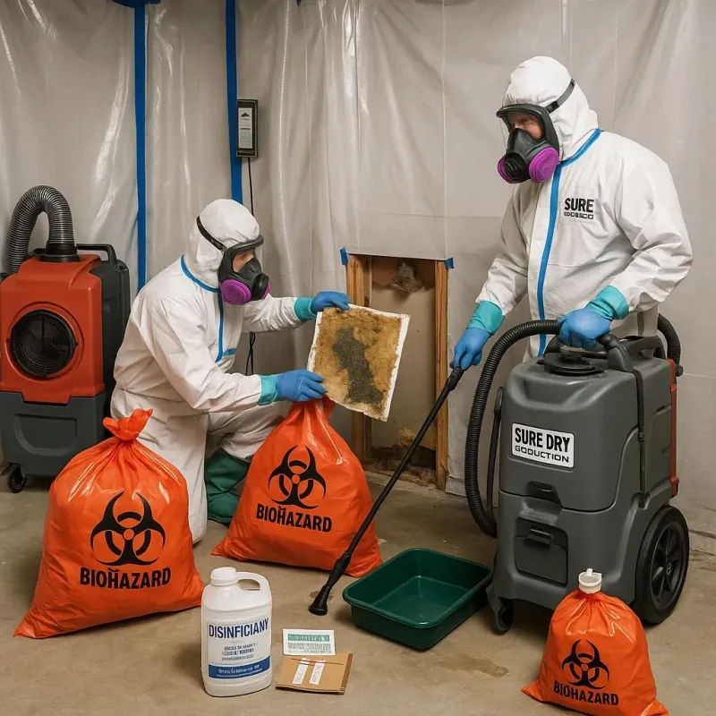 Contaminated Water Handling Protocols process in Dunstable, MA