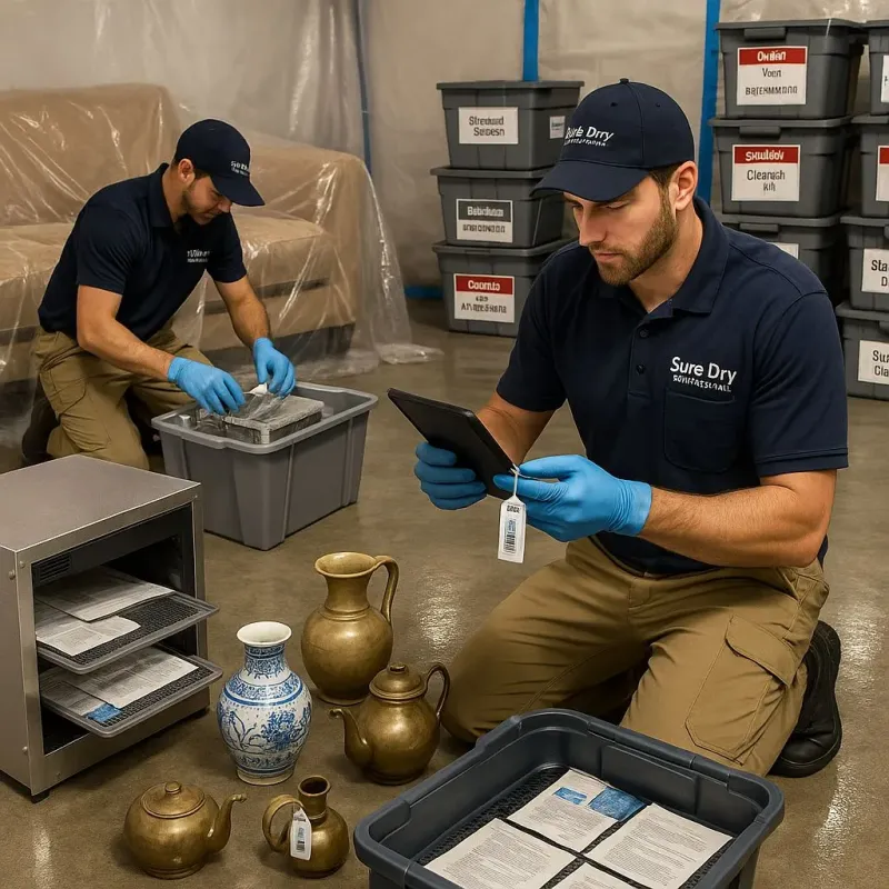 Content Protection and Restoration process in Dunstable, MA